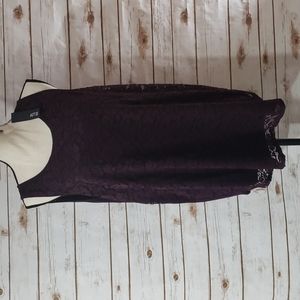 Apt 9 Sleeveless Lace Top - Size XL ⭐NWT⭐